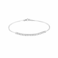 Pulsera Roman Gioielli Mujer RIALTO in Oro blanco Diamante BR.RIG-1-J